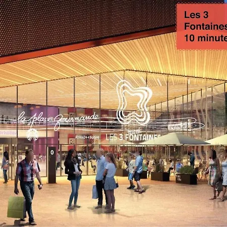 Chaleureux Studio 30m2 - Au pied de la Gare - PARKING Cergy Extérieur photo