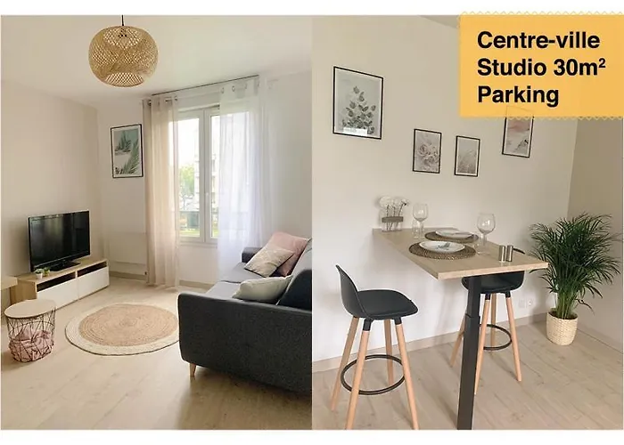 Studio 30M2 - Au Pied De La Gare - Parking